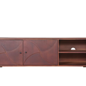 Orbital Carved Solid Wood Sideboard
