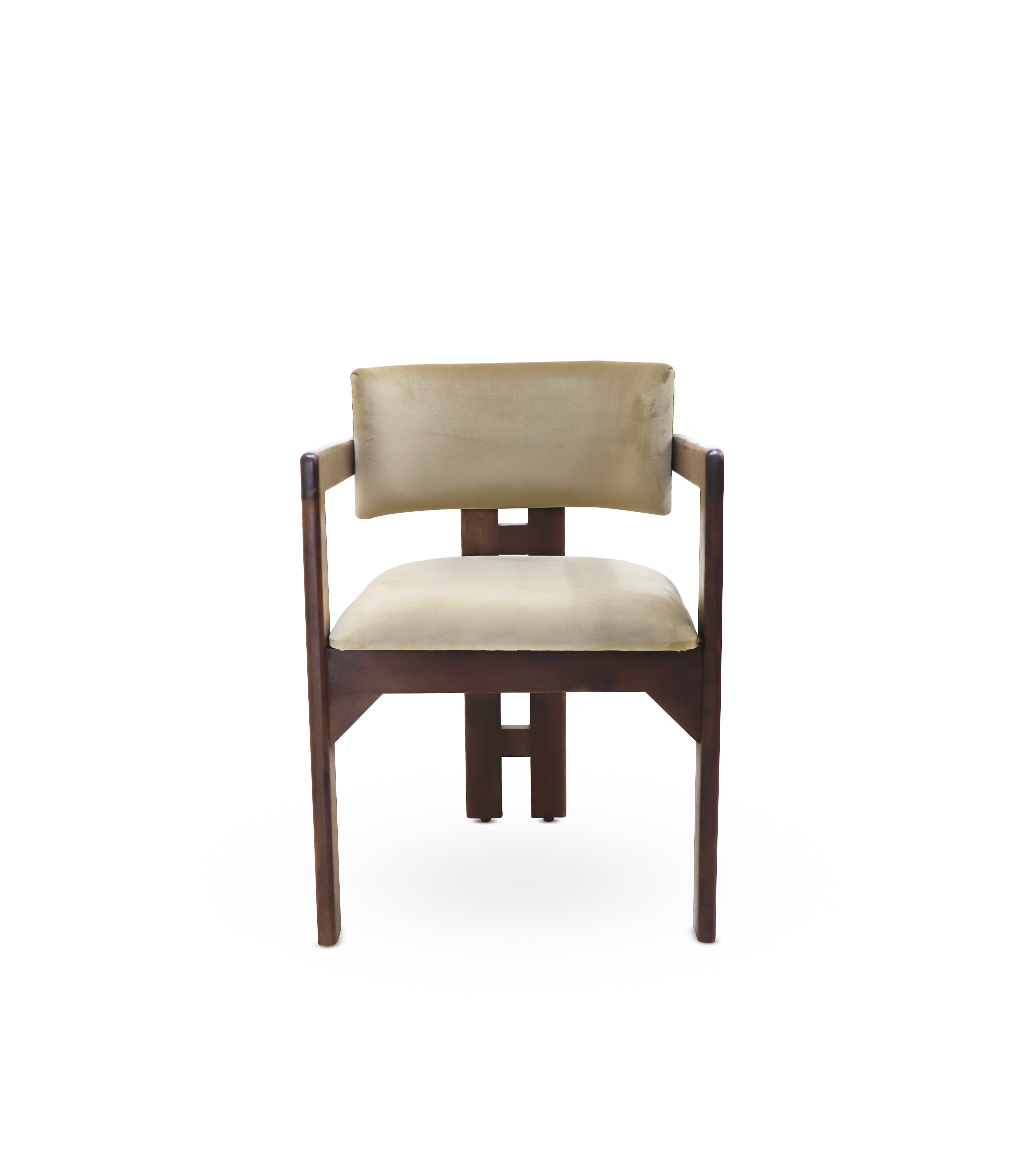 Architectural Contour Armchair | Velvet Edition - Image 2