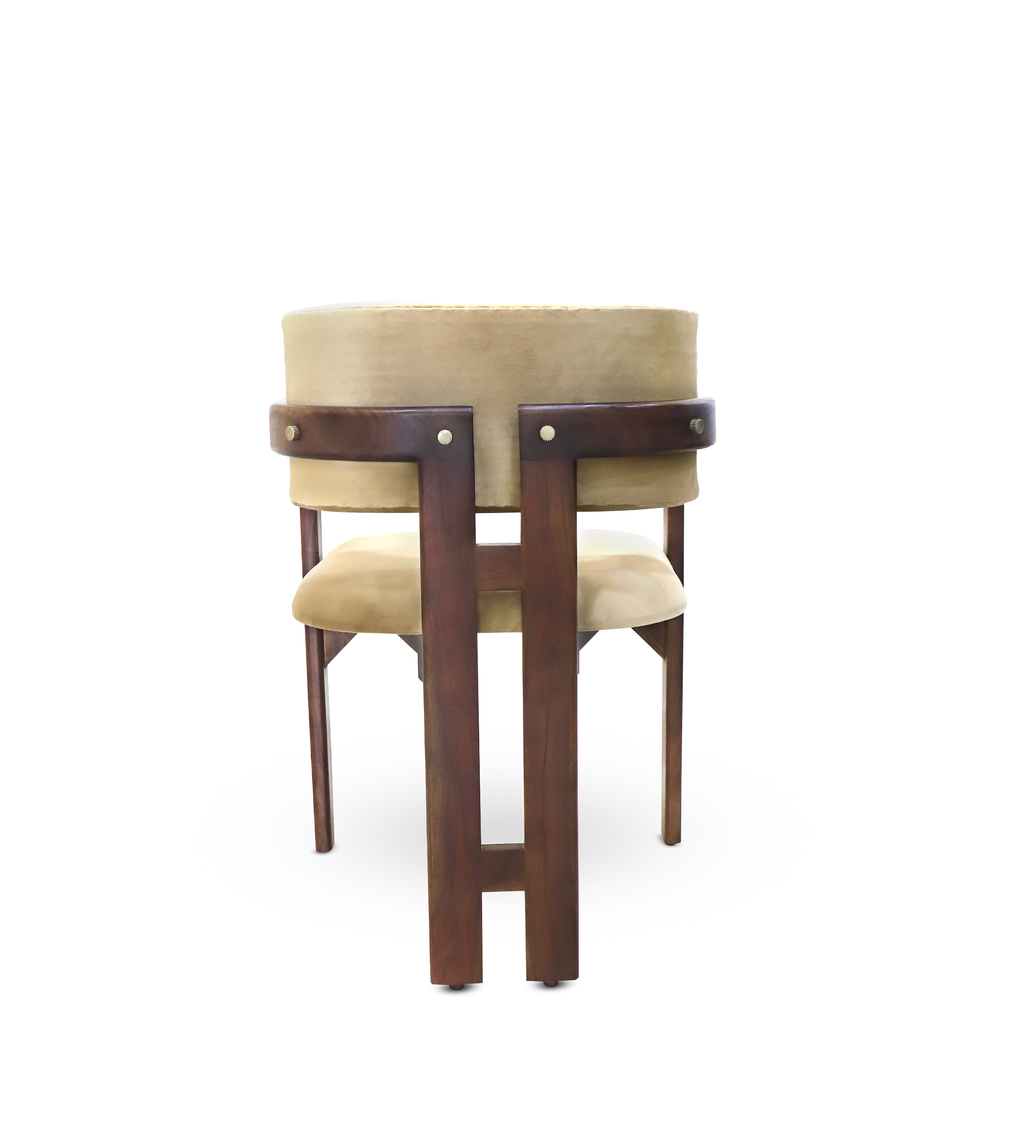 Architectural Contour Armchair | Velvet Edition - Image 5