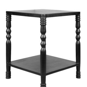 Bobbin Solid Wood Accent Table