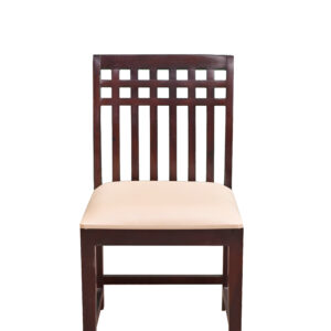 GridBack Solid Sheesham Dining Chair
