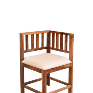 CornerFit Solid Sheesham Corner Dining Chair