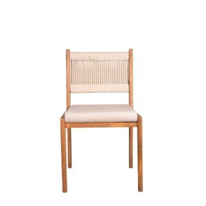 LoomBack Solid Wood Dining Chair